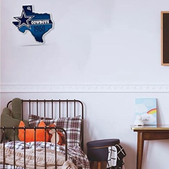 DALLAS Cowboys Felt Pennant Texas Licensed Official NFL Super Bowl Man Cave NWT - Picture 5 of 7